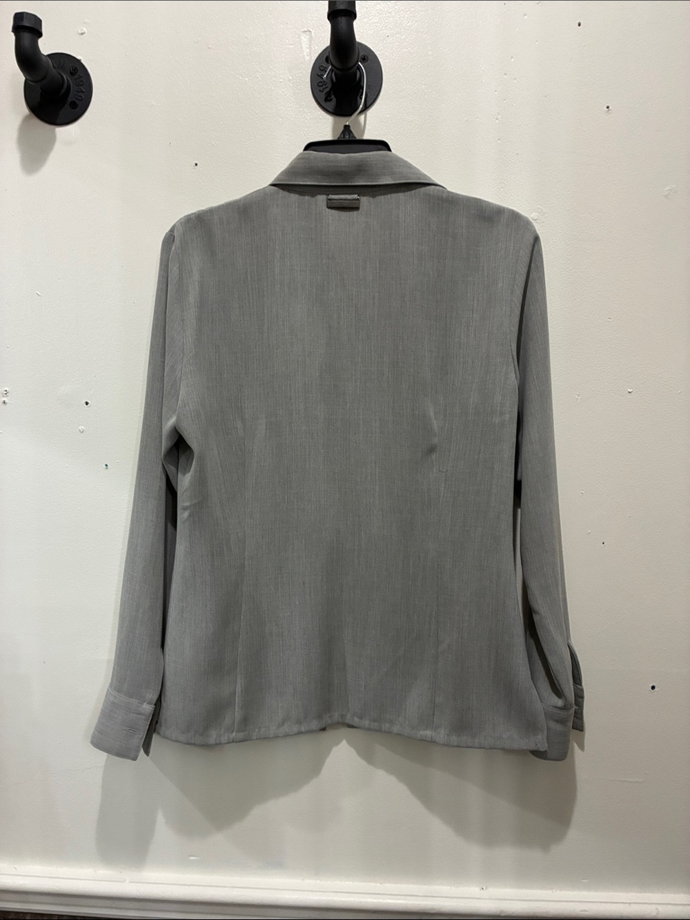 Cache Light Gray Button-Front Blazer - Picture 3 of 3